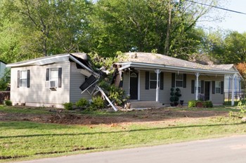 Storm Damage in Annapolis Junction, Maryland